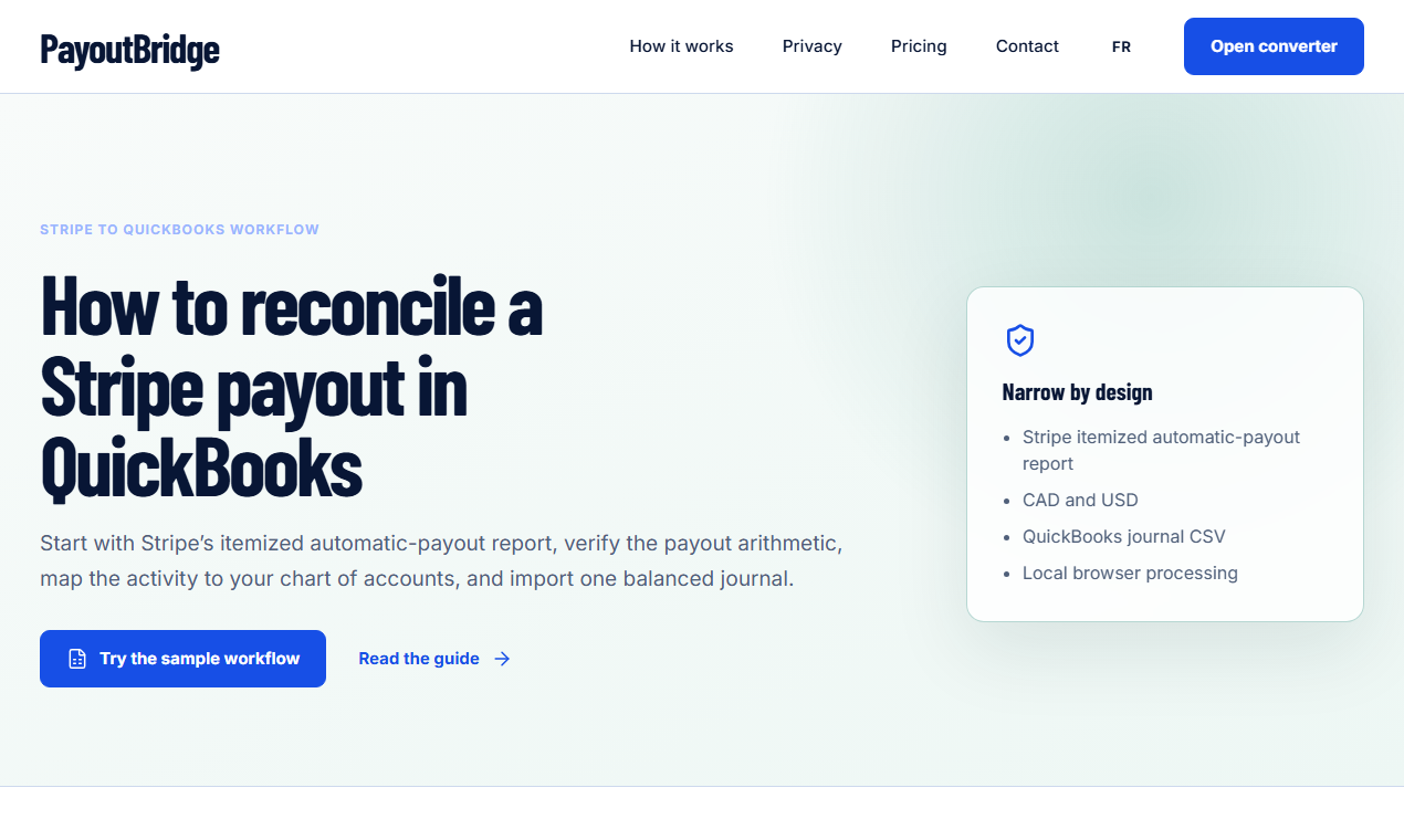 PayoutBridge — official preview image